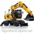 Услуги колесного полноповоротного экскаватора JCB 145w