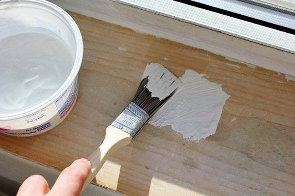 Как правильно покрасить окно