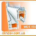 Металлопластиковое окно WDS 400 (4-16-4) Axor
