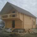 Строим деревянные дома бани с дикого сруба