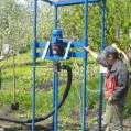 Бурение скважин под воду малогабаритными переносными установками